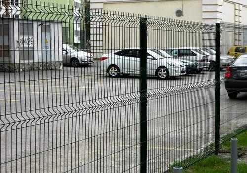 Ограждение парковки офиса, производства в Тольятти