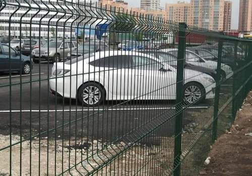 Ограждение парковки парковки бизнес центров в Тольятти