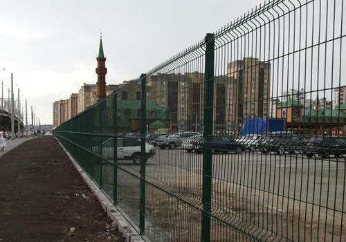 Ограждение территории автостоянки в Тольятти
