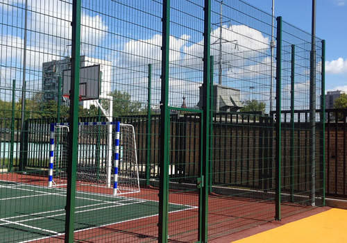 2Д забор для футбольной площадки в Тольятти