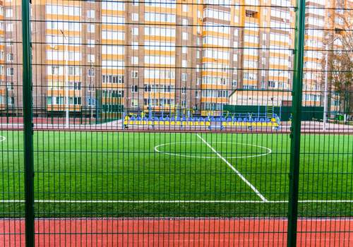 2Д забор для футбольной площадки в Тольятти